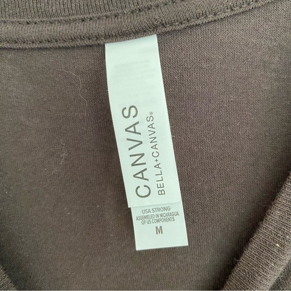 Bella Canvas brown 100% Rosa Parks cotton tee SIZE MEDIUM UNISEX - Picture 3 of 5